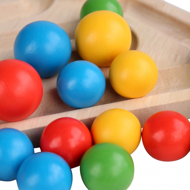 Magisches Montessori-Dreieck 2-in-1 Holzspiel