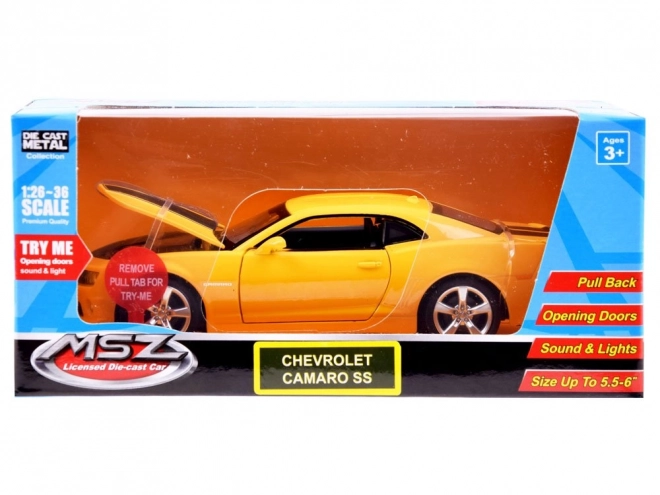 Metallauto Chevrolet Camaro SS mit Licht und Sound