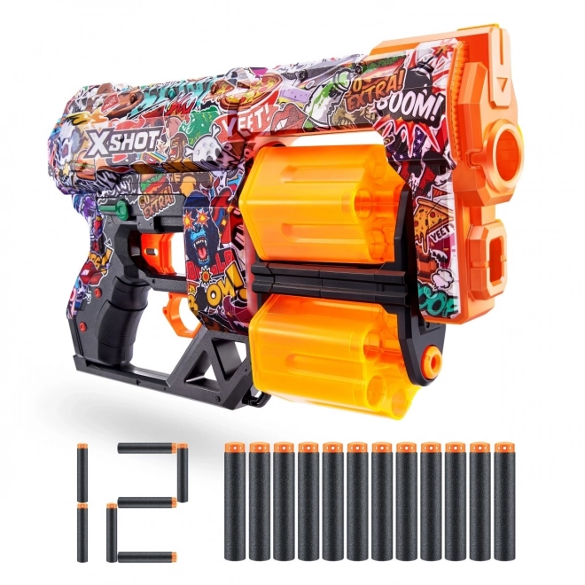 ZURU X-Shot Skins Dread Nerf-Pistole