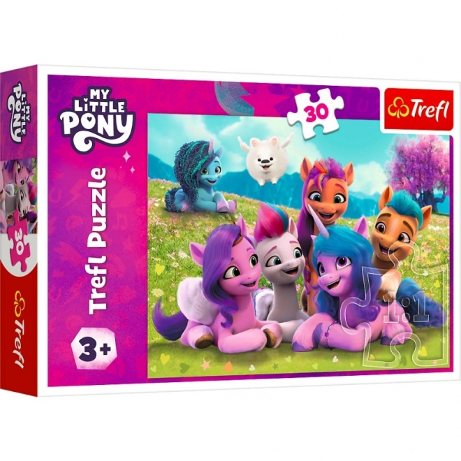 Puzzle 30 Teile Freundschaftliche Ponys My Little Pony