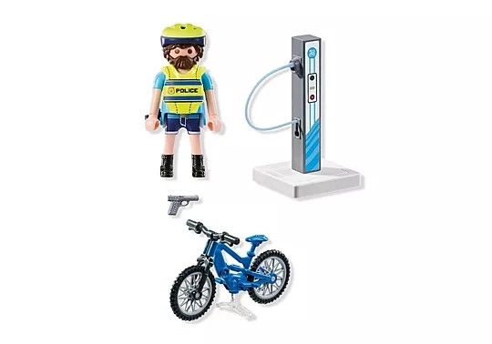 Polizei Fahrradstreife von Playmobil