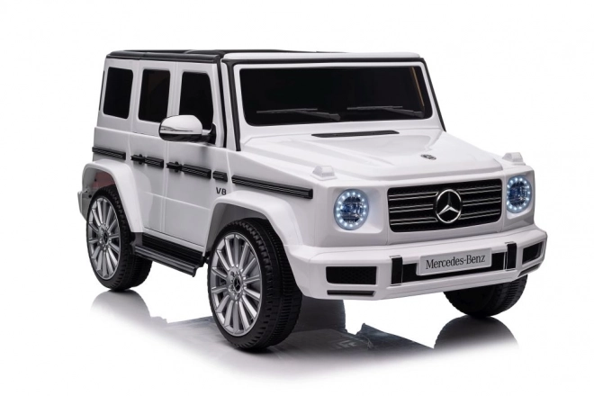 Elektrisches Fahrzeug Mercedes G500 Weiß 4x4 – Weiß