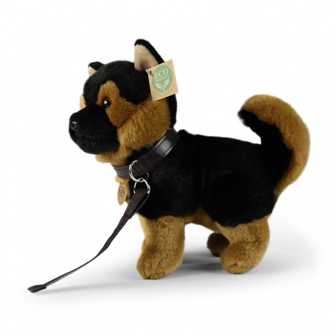Plüsch Deutscher Schäferhund mit Leine Eco Friendly