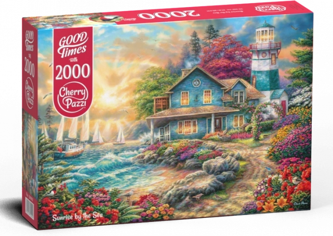 Puzzle Sonnenaufgang am Meer 2000 Teile