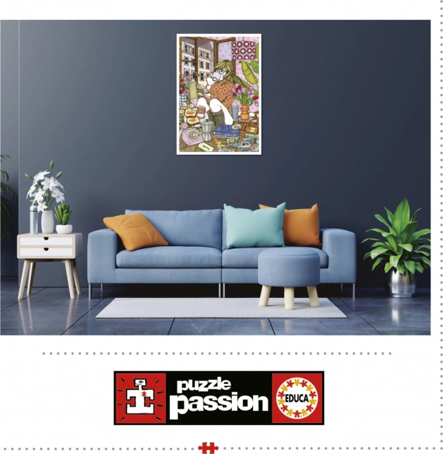 Puzzle Zeit für sich selbst 1000 Teile