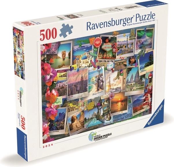 Ravensburger Puzzle Reisende Schätze 500 Teile