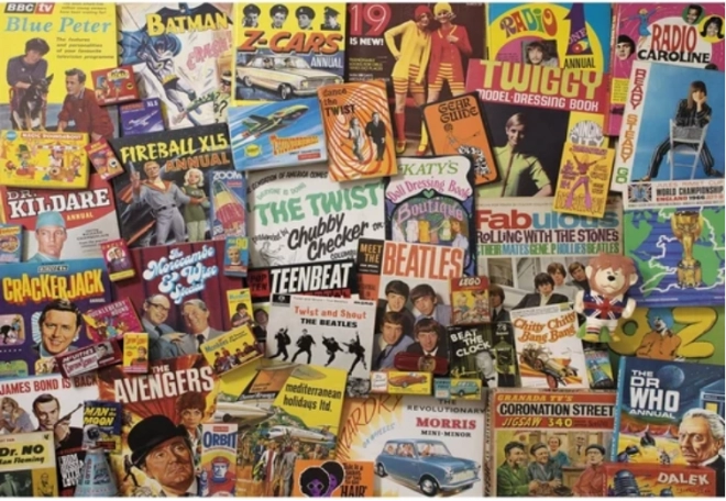 Gibsons Puzzle 60er Jahre 1000 Teile
