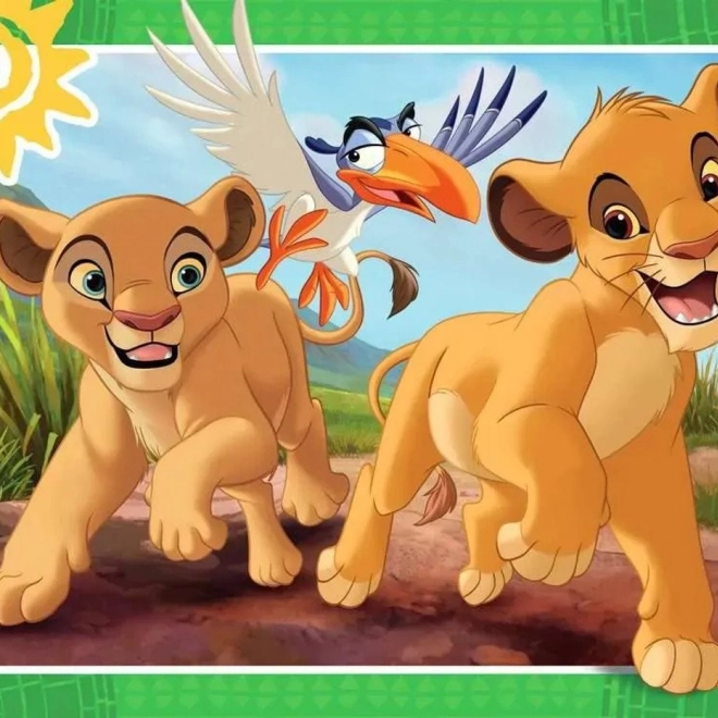 Ravensburger Puzzle Disney: Der König der Löwen 4×42 Teile