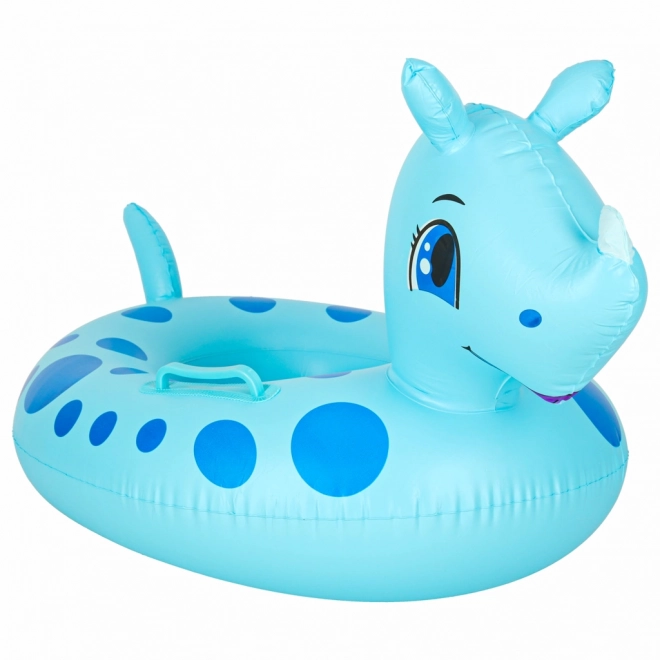 Aufblasbarer Baby-Schwimmring mit Sitz - Nashorn Design, Max 15 kg, 1-3 Jahre