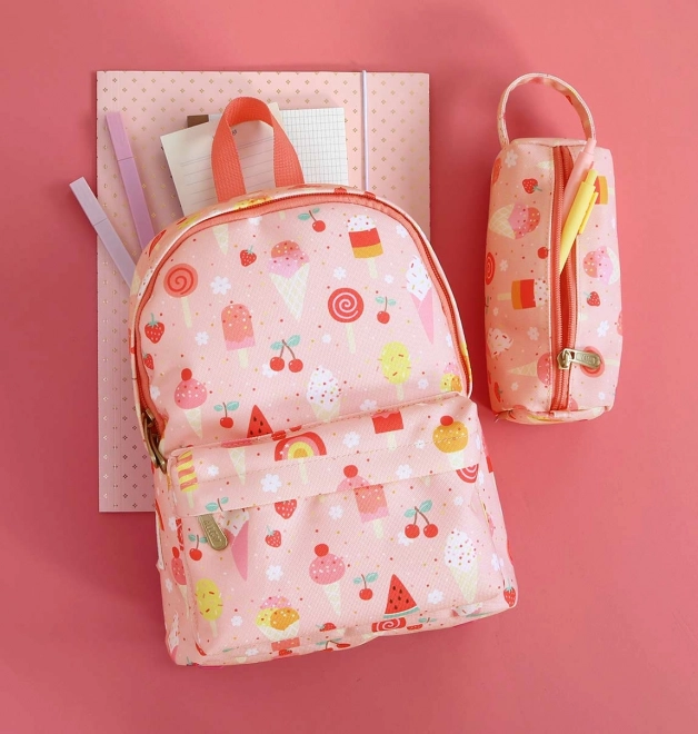 A Little Lovely Company Buntstiftetui – Eiscreme