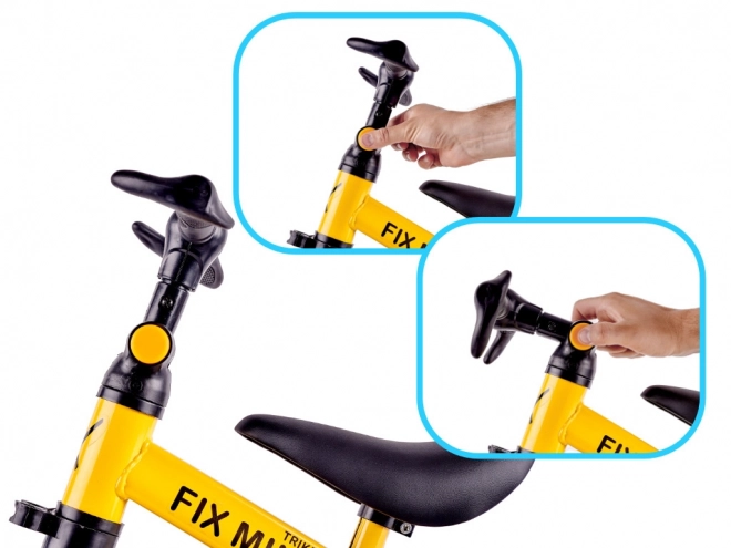 Trike Fix Mini 3-in-1 Laufrad Weiß – Gelb