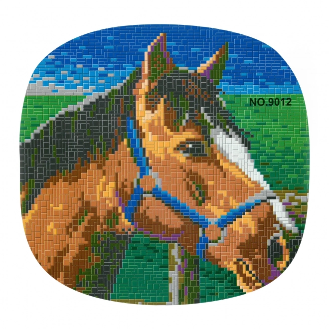 Große Pferd-Mosaik