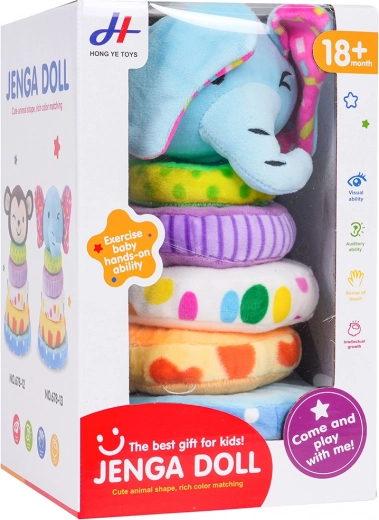 Lustige Quietsche im Elefantenkopf