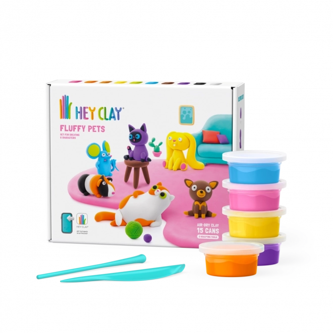 Hey Clay Modelliermasse niedliche Haustiere