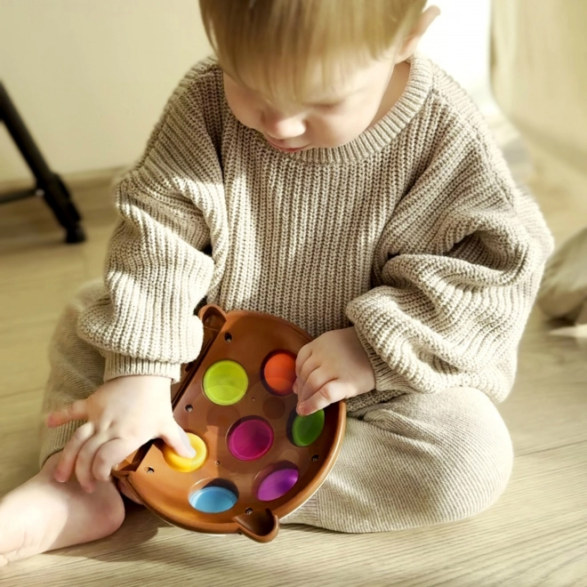 Igel Pop-it mit Zahlen WOOPIE Fidget Toys