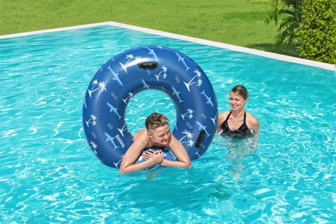 Schwimmring Haie Blau 119 cm – Palmen und Haie