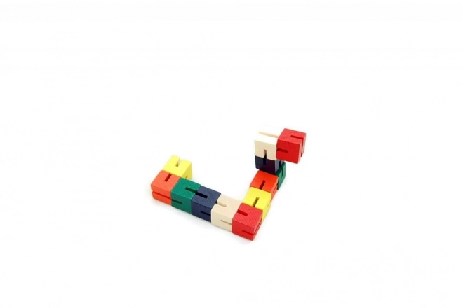 Buntes Holzpuzzle - Schlange von Bigjigs Toys