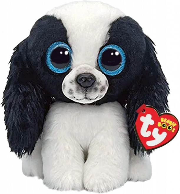 Plüschhund TY Sissy 15 cm (schwarz-weiß)