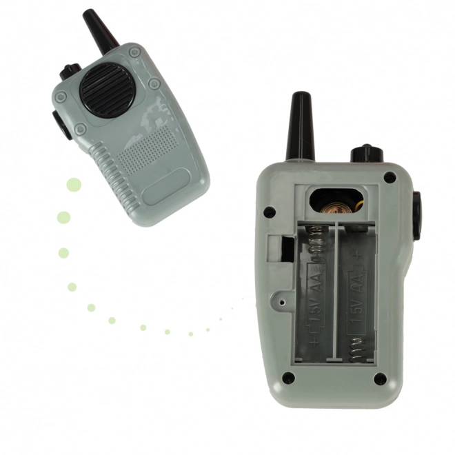 Kinder Feuerwehrkostüm mit Walkie-Talkie 3-8 Jahre