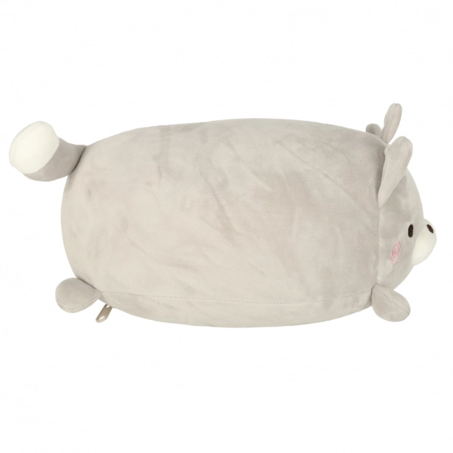 Magisches 2-in-1-Reisekissen Brezel Maskottchen Katze
