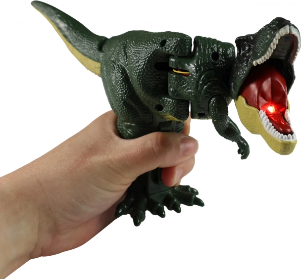 Beweglicher Dinosaurier T-Rex mit Ton und Licht
