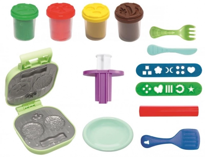 Veselá Knete Burger Set