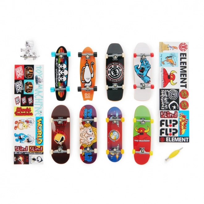 Tech Deck Jubiläums-Set - 8-Fingerboard-Kollektion