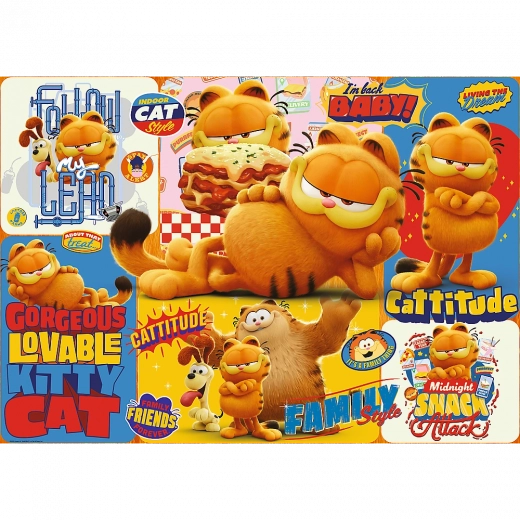 Puzzle 1000 Teile Garfield – Abenteuer (Trefl)