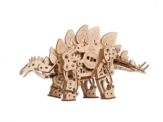 Ugears 3D Holzpuzzle Mechanischer Stegosaurus