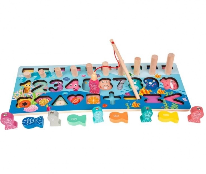 Montessori Holzpuzzle Zahlen