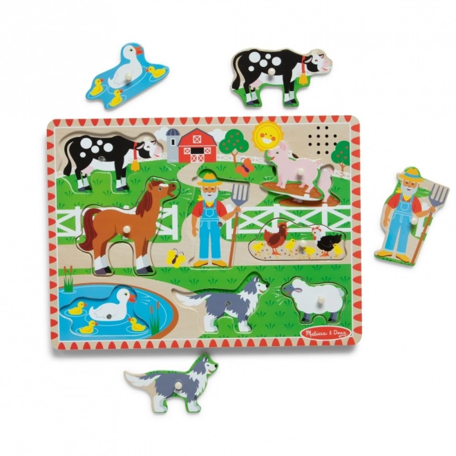 Musikalisches Puzzle Old MacDonald