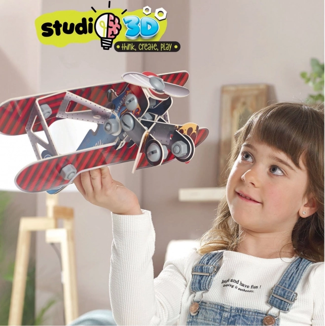 Educa Studio 3D Modell Flugzeug