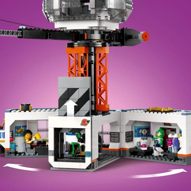 Lego City Weltraumstation und Raketenstartplatz