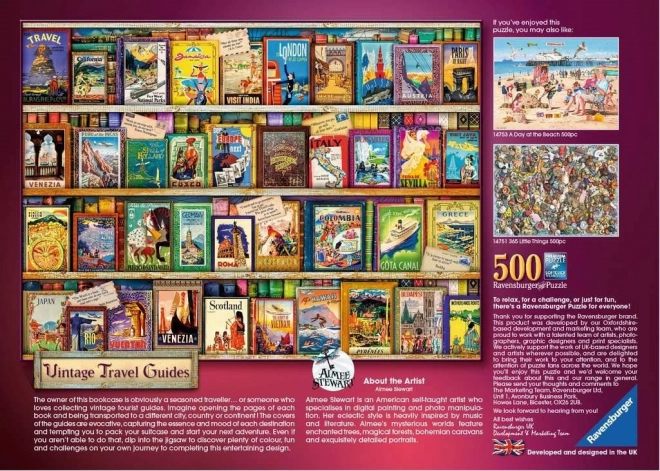 Ravensburger Puzzle Historische Reiseführer 500 Teile