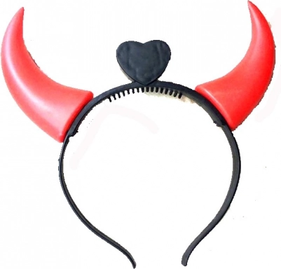 Rote Teufelshörner