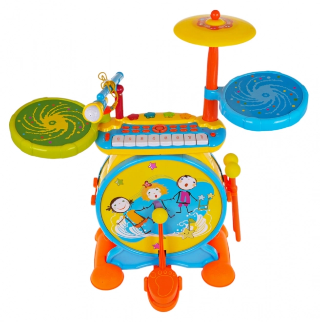 Kinder Drumset mit Keyboard