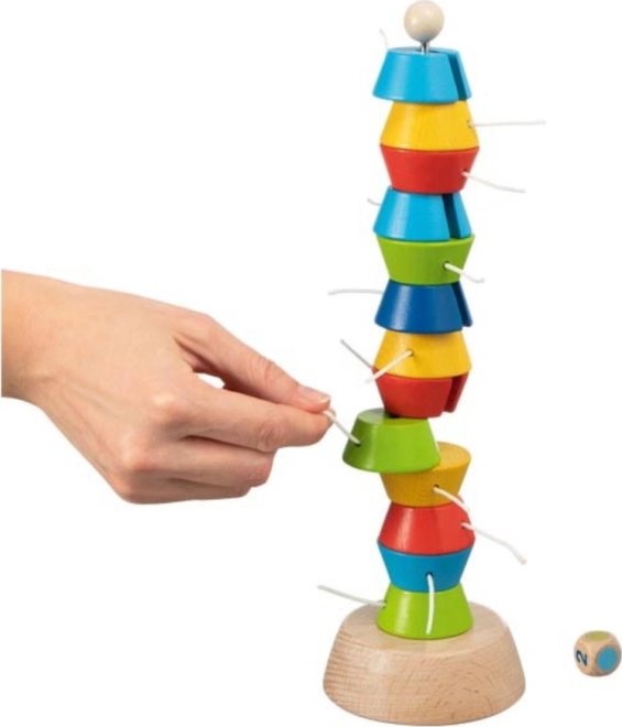 Stabiler Turm mit 30 cm Höhe