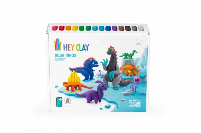 Mega-Dinosaurier Hey Clay Knetset