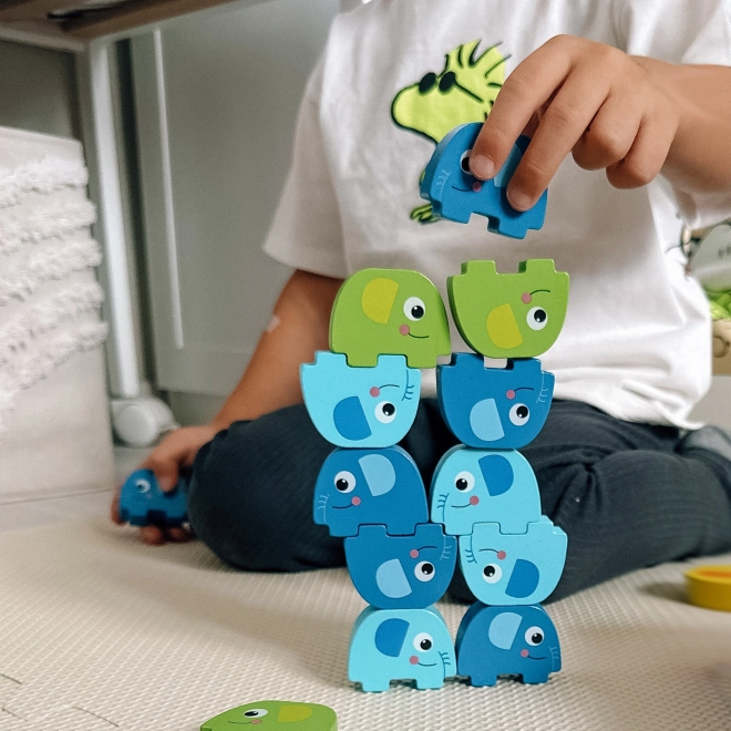 Woopie Green Elefanten-Spiel auf Elefanten