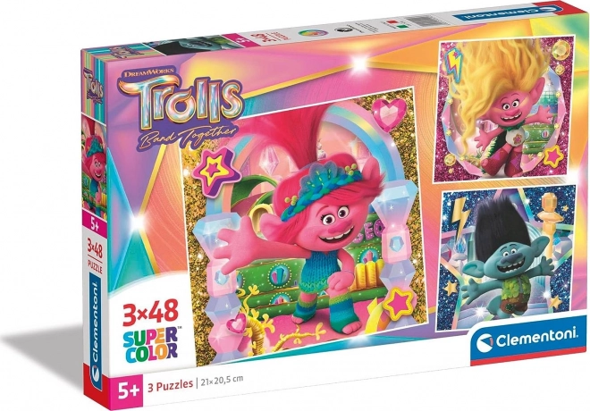 Clementoni Puzzle - Trolle Abenteuer