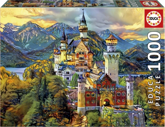 Educa Puzzle Schloss Neuschwanstein 1000 Teile