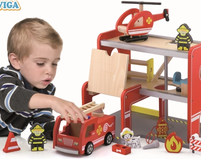 Holz-Feuerwache