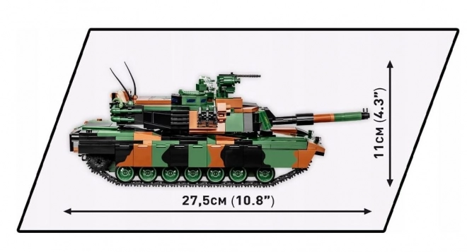 Abrams M1A2 SEPv3 Bausteinmodell