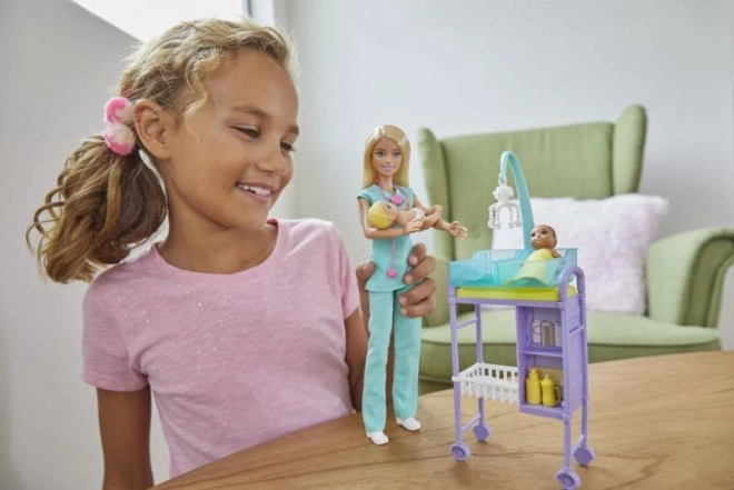 Barbie Spielset Berufe mit Puppe