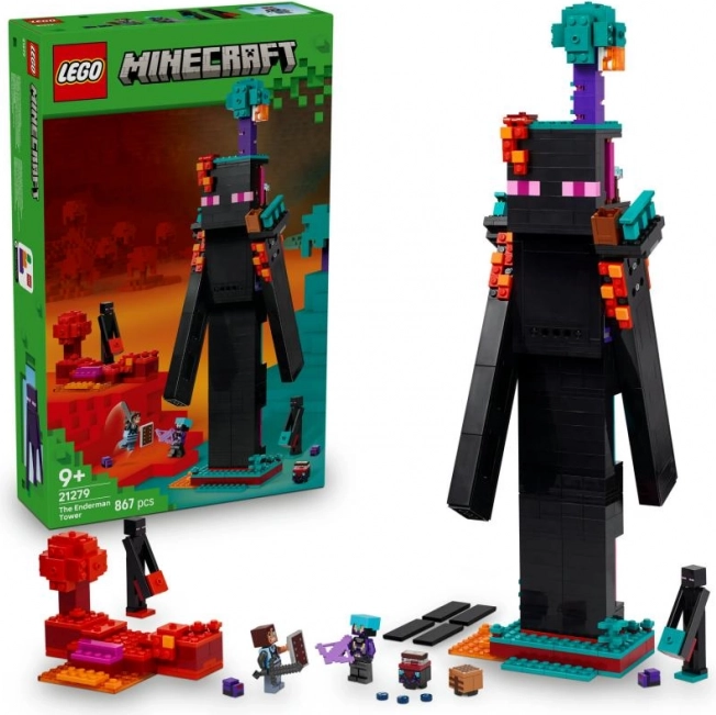 LEGO Minecraft Plünderer- und Zerstörer-Basis Bausatz