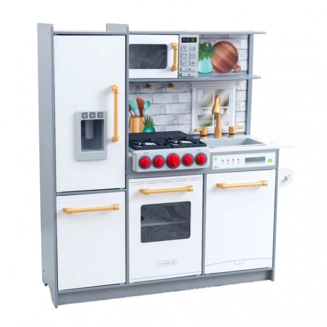 KidKraft Hölzerne Küche Uptown Elite weiß