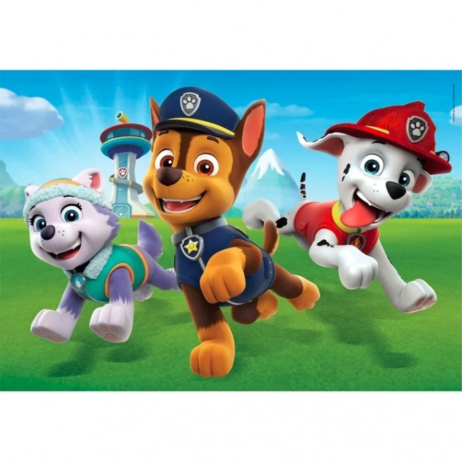 Puzzle Paw Patrol SuperColor Collection für Kinder