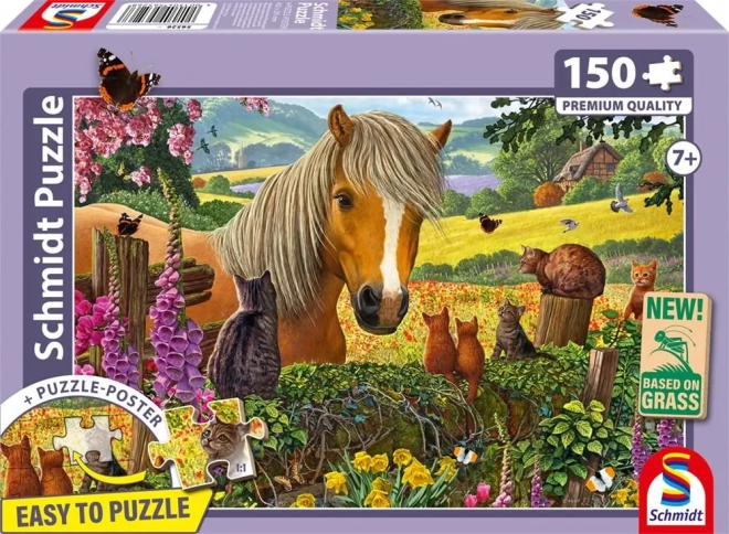Puzzle Begegnung am Gehege 150 Teile von Schmidt Spiele