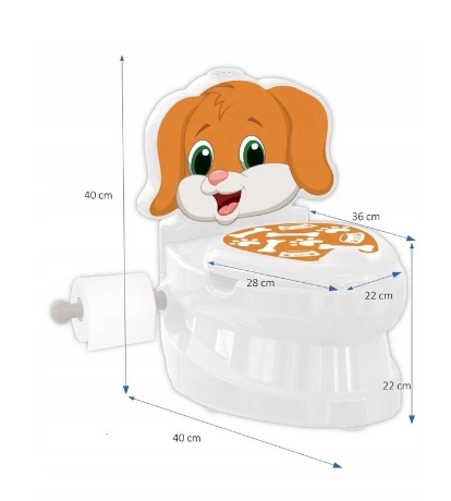 Pilsan Interaktiver Töpfchen Hund mit Klappe