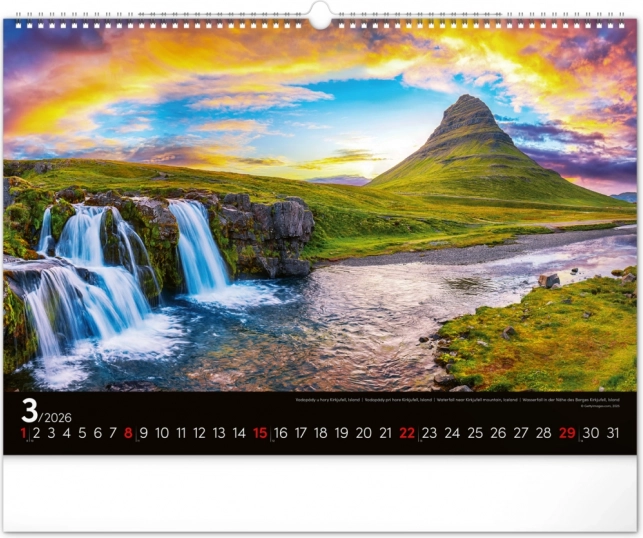 Wandkalender Landschaften 2026
